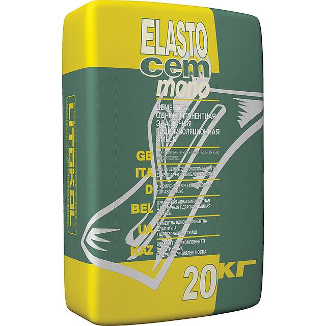 Гидроизоляция ELASTOCEM MONO 20 кг